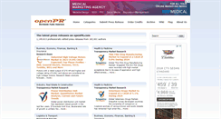 Desktop Screenshot of openpr.com
